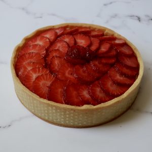 تارت کاسترد بری سایز متوسط